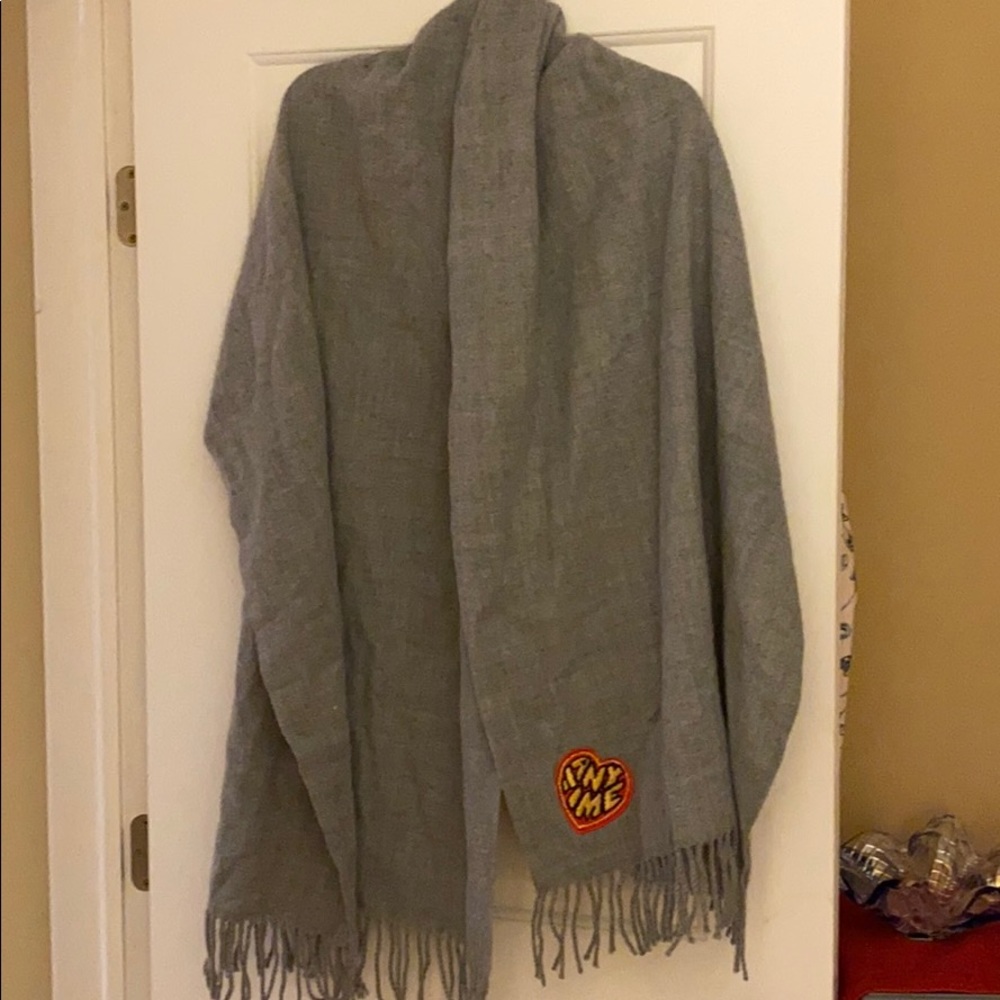 Extra Long Extra Large Gray Embellished Butt Soft… - image 1